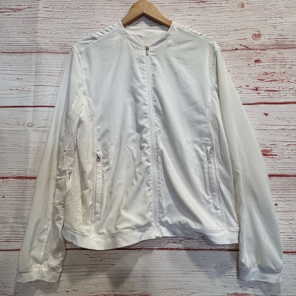 Lululemon Time To Shine Jacket in White Sz 12 - Picture 5 of 11